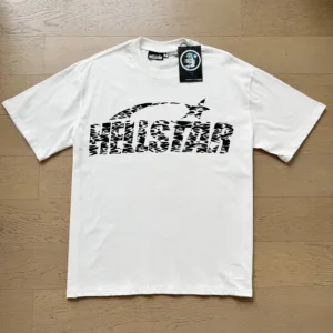Hellstar High Streetwear Loose Fit T-Shirt – 240g Heavyweight 100% Cotton Tee【5657】
