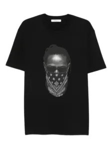 Ih Nom Uh Nit headscarf pattern printed t-shirt
