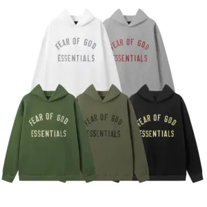 ESSENTIALS New FOG Hoodie FEAR OF GOD Sub-line Hooded Sweatshirt Unisex Autumn/Winter [949] (Part of a set with [FG320])