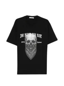 Ih Nom Uh Nit American Trendy Brand Stranger Things Masked Man Short Sleeve Unisex High Street Summer T-shirt.
